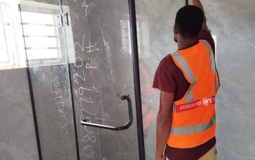 Shower Cubicles Installed @ Reef Court Estate Port Harcourt 10